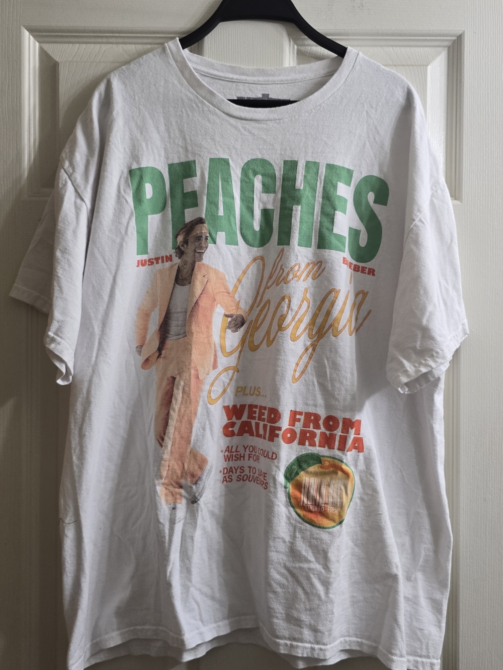 Justin Bieber Graphic T‑Shirt XL